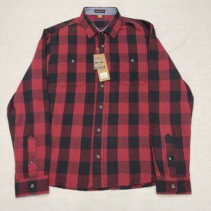 Taylor Vintage Luxe Men’s Performance Stretch Flannel Shirt Size XL NWT